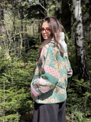 Prošívaná bunda kantha 