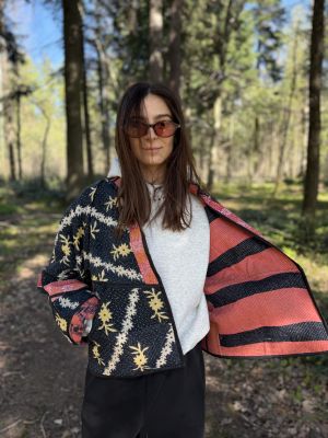 Prošívaná bunda kantha 