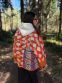 Prošívaná bunda kantha Bloom Patch