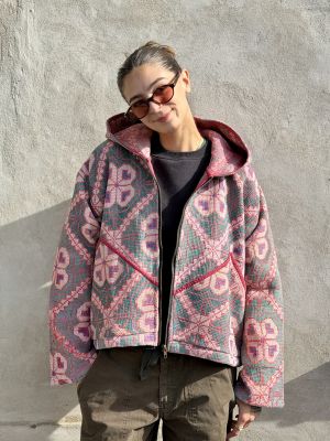 Prošívaná bunda kantha Poppy