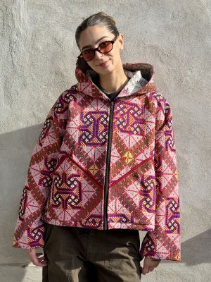 Prošívaná bunda kantha Mulberry