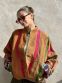Prošívaná bunda kantha Caramel