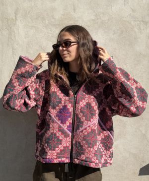 Prošívaná bunda kantha Ruby