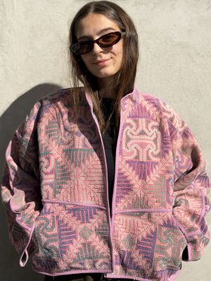 Prošívaná bunda kantha Desert Rose